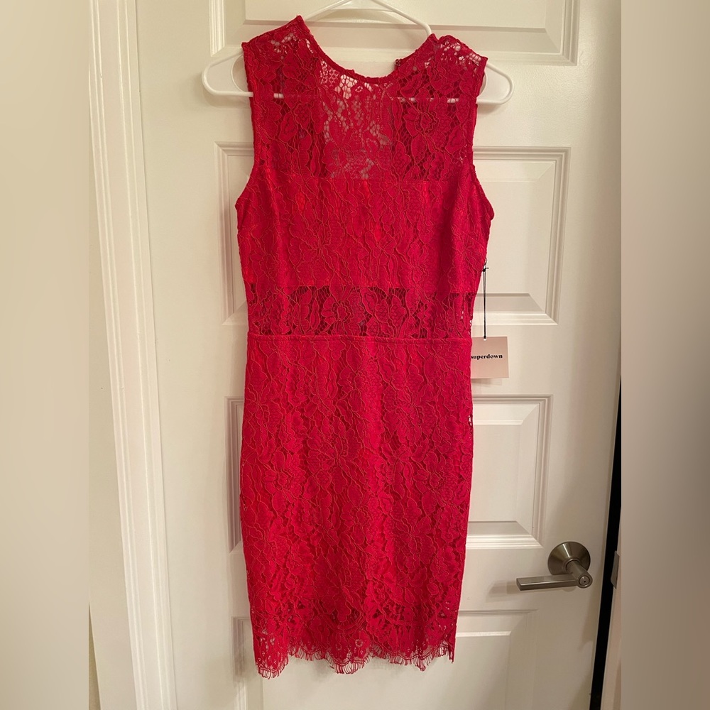 Superdown Suri sleeveless mini dress NWT